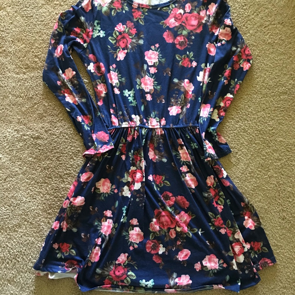 Floral boutique dress